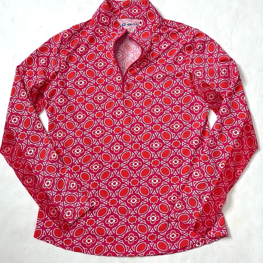 IBKUL Long Sleeve Mock Neck Top